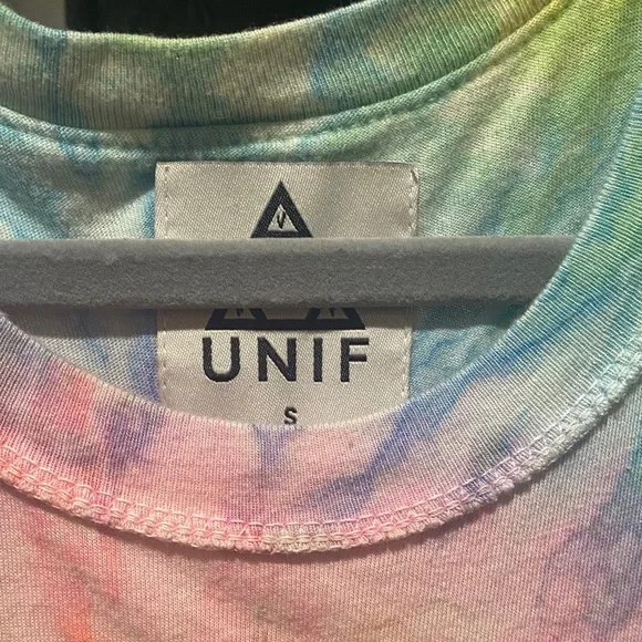 UNIF Multicolor Tie-Dye Cat Squad T-Shirt - Picture 2 of 4